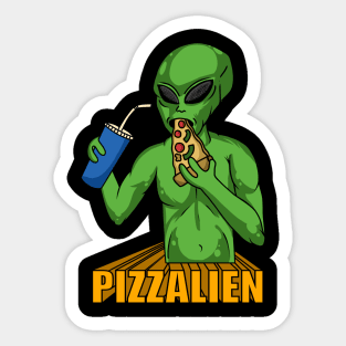 PIZZALIEN Sticker